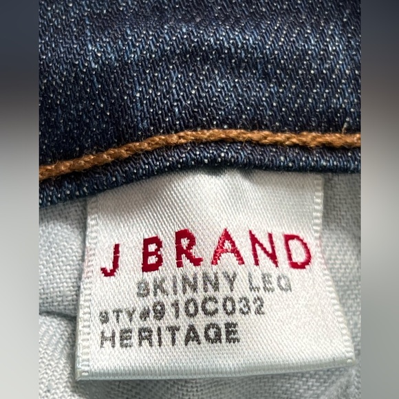JBrand Skinny Leg Heritage Denim, Size 24 - Picture 6 of 8